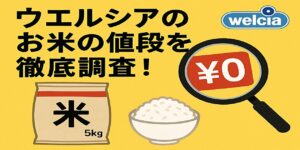 ウエルシア お米 値段
