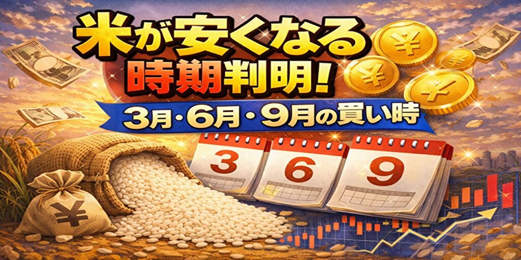 米価格暴落はいつ