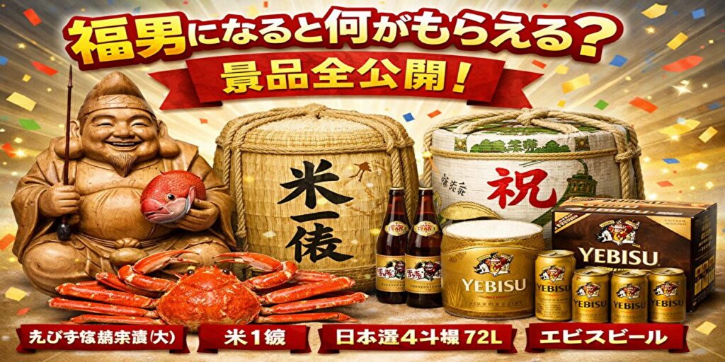 福男になると何がもらえる？