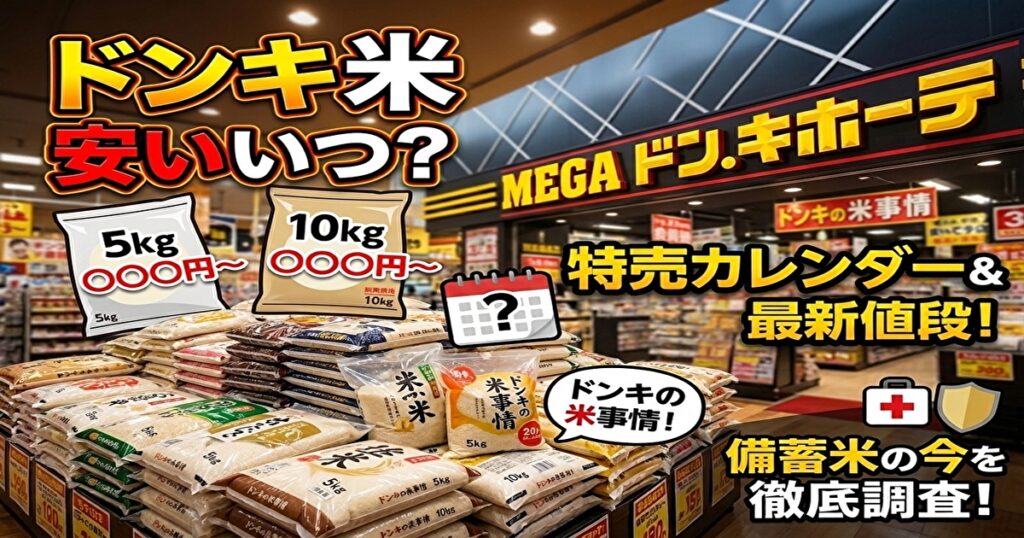 ドンキお米安い日
