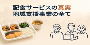 配食サービスの真実｜地域支援事業の全て