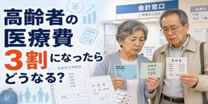 高齢者の医療費が3割