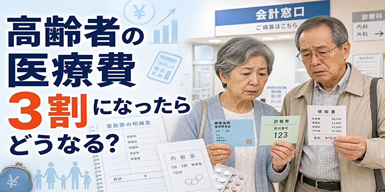 高齢者の医療費が3割