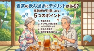麦茶の飲み過ぎデメリット