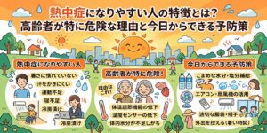 熱中症になりやすい人の特徴とは？