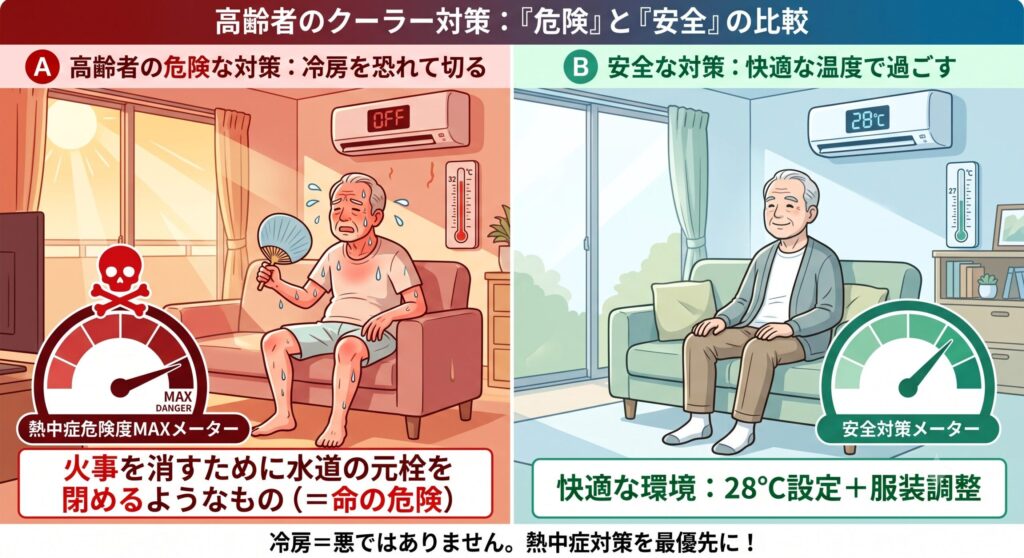 高齢者のクーラー対策