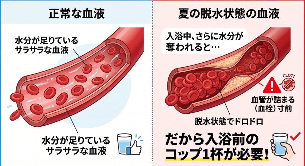 血液の流れ