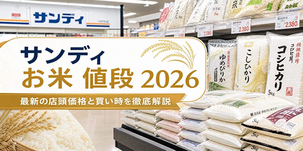 サンディ お米 値段 2026