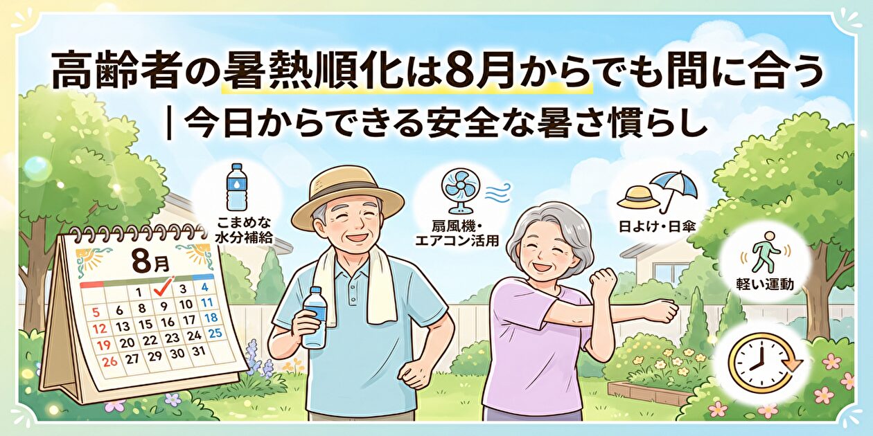 高齢者の暑熱順化