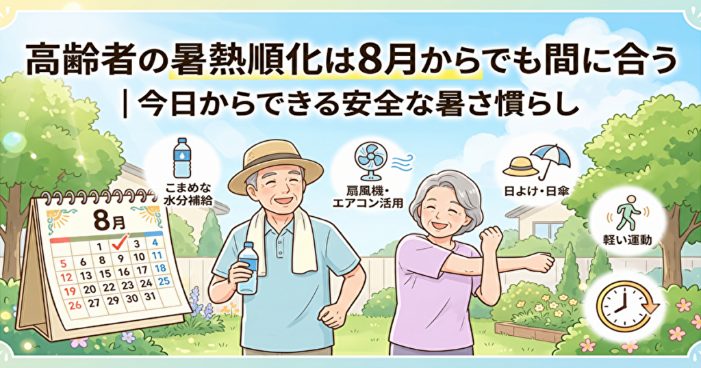 高齢者の暑熱順化