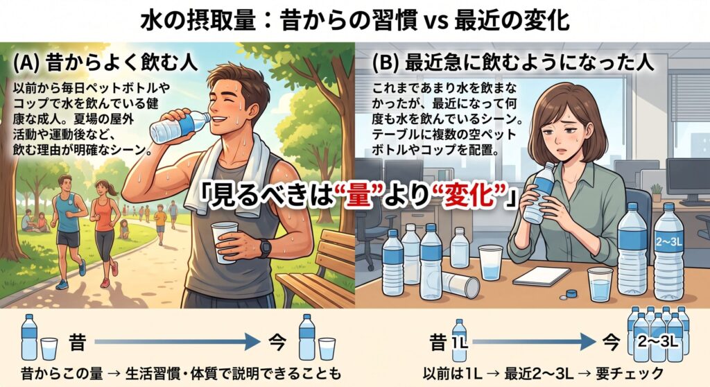 量より変化