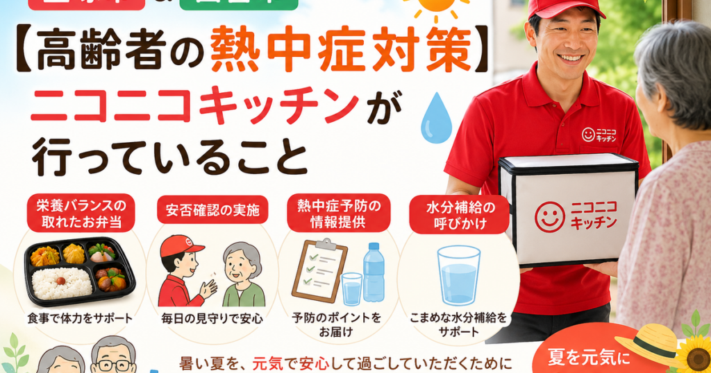 ニコニコキッチン宝塚西宮店の熱中症対応