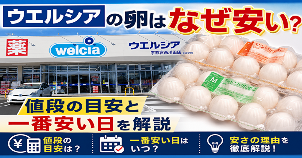 ウエルシア　卵
