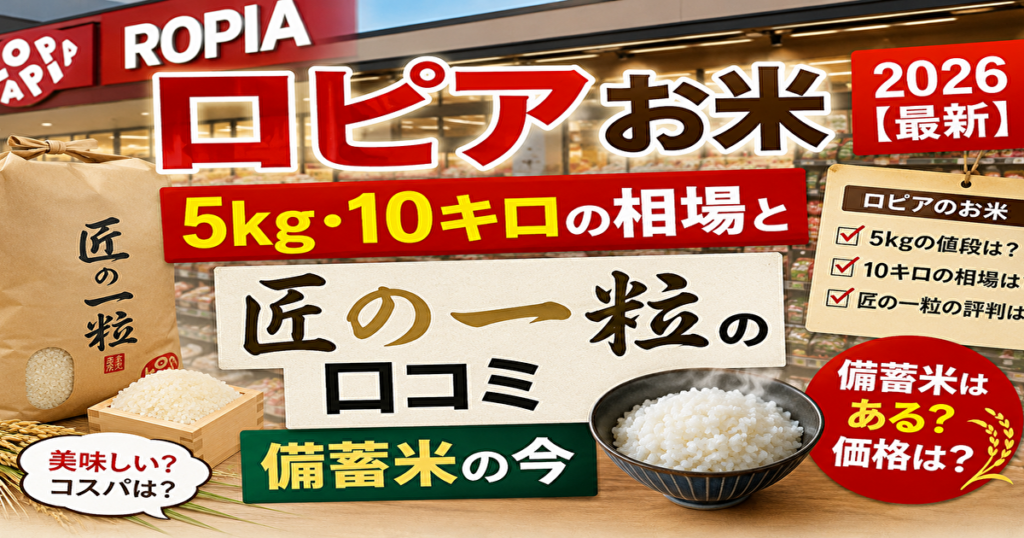 ロピアのお米