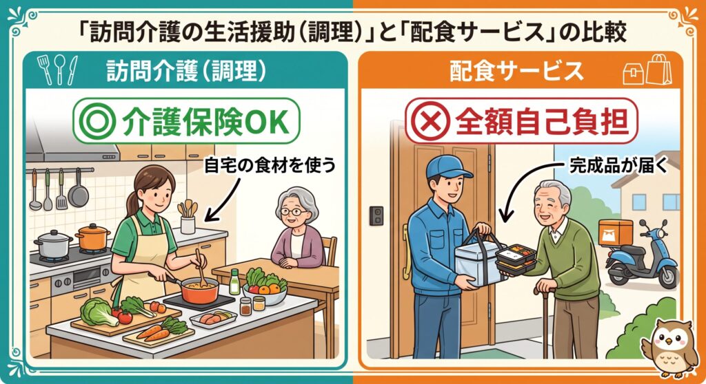 訪問介護と配食サービス