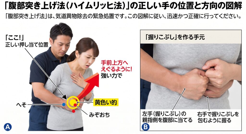 腹部突き上げ法